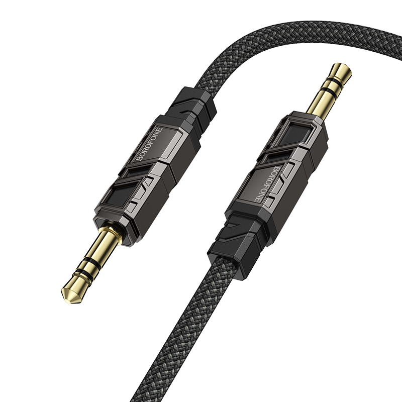 Borofone Cable AUX BL22 Dignity - jack 3,5mm to jack 3,5mm - 1 metre black