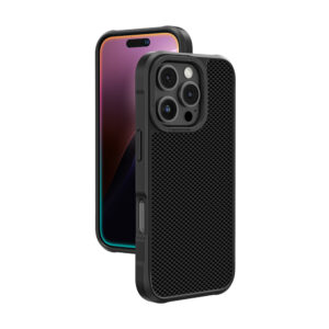 Amazing Thing Titan Max Bulletproof Grade Fibre 600D Case 12FT IP166.3PTIBK for Iphone 16 Pro black