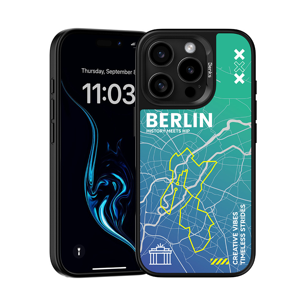 Benks Dynamic City Berlin Case for Iphone 16 Pro