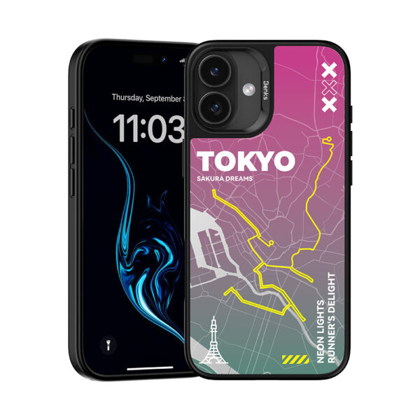 Benks Dynamic City Tokyo Case for Iphone 16