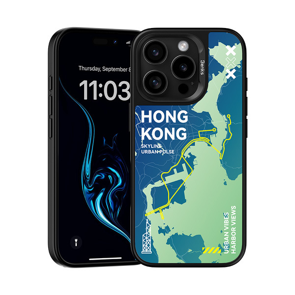 Benks Dynamic City Hong Kong Case for Iphone 15 Pro Max