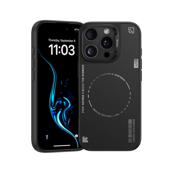 Benks Dynamic Minimalist Case for Iphone 15 Pro Max black