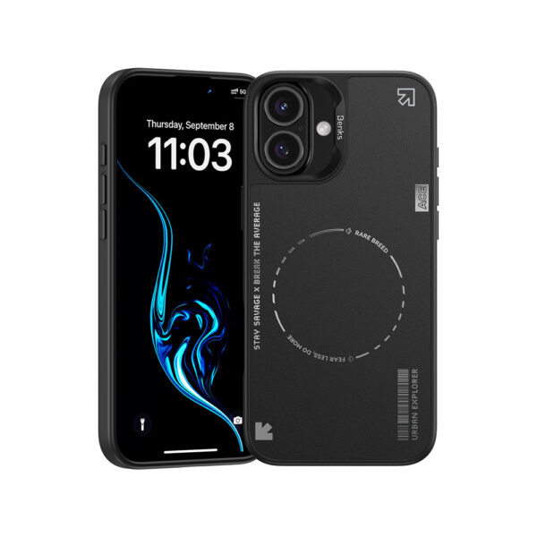 Benks Dynamic Minimalist Case for Iphone 16 black