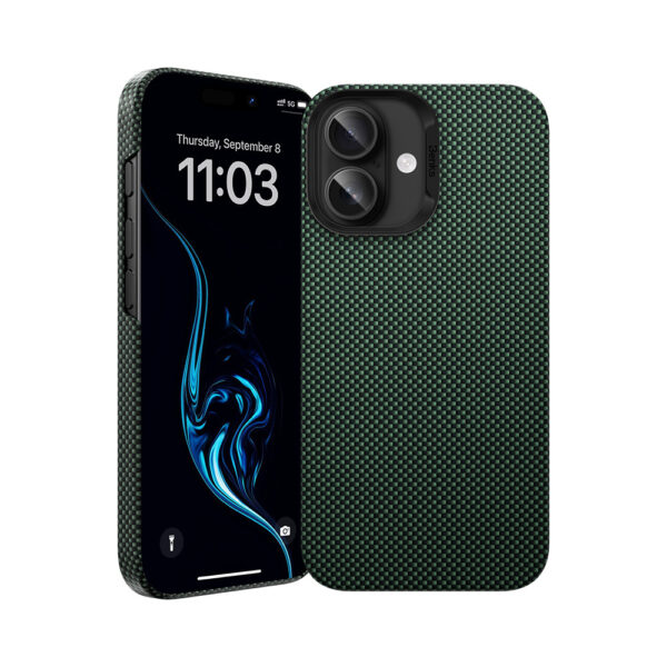 Benks Magnetic Armor Tint Kevlar 1000D (0064) for Iphone 16 Plus green