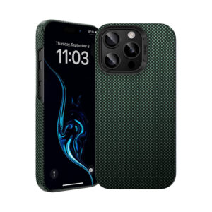Benks Magnetic Armor Tint Kevlar 1000D (0065) for Iphone 16 Pro green