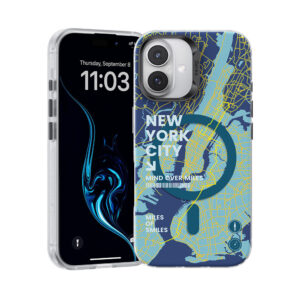 Benks Magnetic City New York Case for Iphone 16 Plus