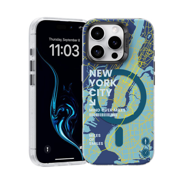 Benks Magnetic City New York Case for Iphone 16 Pro