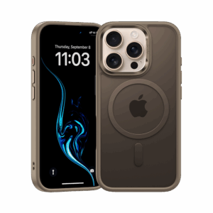Benks Magnetic Mist Case Metal Frame for Iphone 16 Pro Max titanium