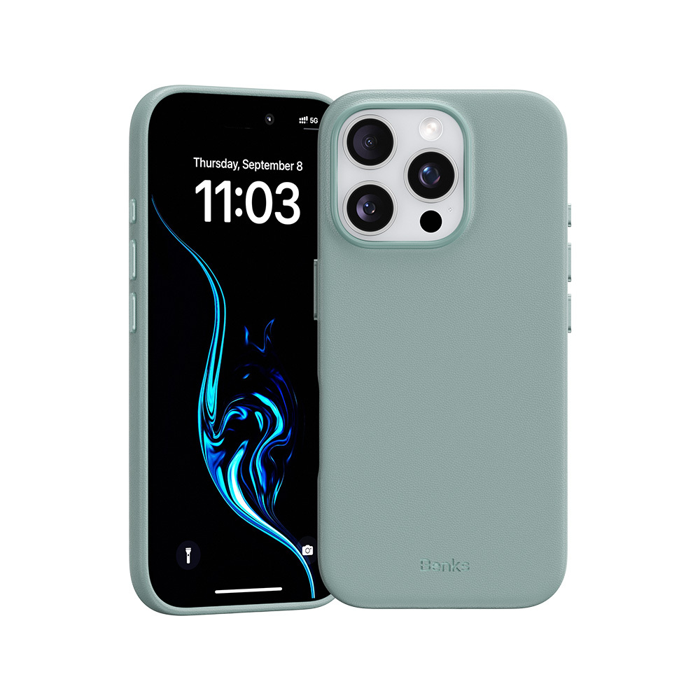 Benks Magnetic Vita Pro Silicone Case for Iphone 16 Pro green