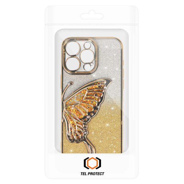 toptel_photo (2) Tel Protect Butterfly Water Case for Iphone 16 Pro gold