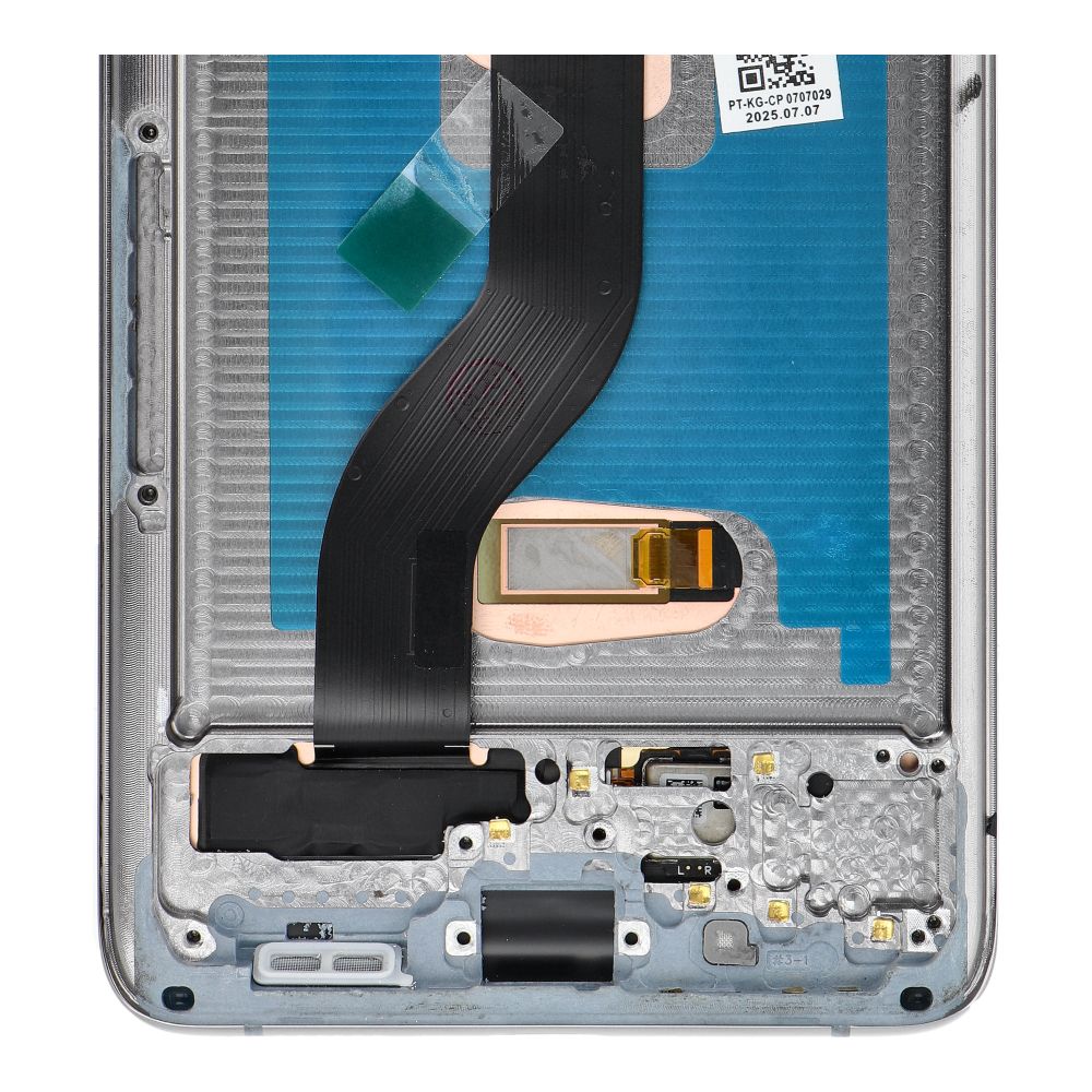 05491429df90773c13769d2fb2fae2af LCD Display for SAMSUNG S20 Plus Grey SOFT OLED with frame