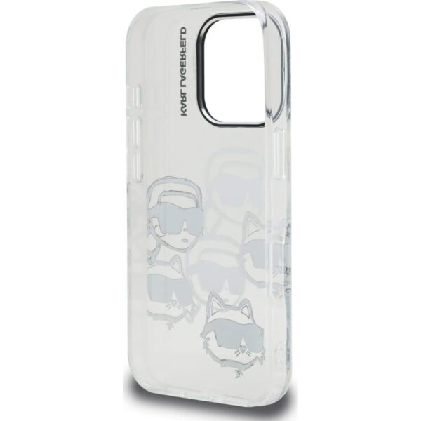 KARL LAGERFELD case for IPHONE 16 PRO MAX KLHCP16XHMCHKCT (IML Multi K&C Head Pattern)