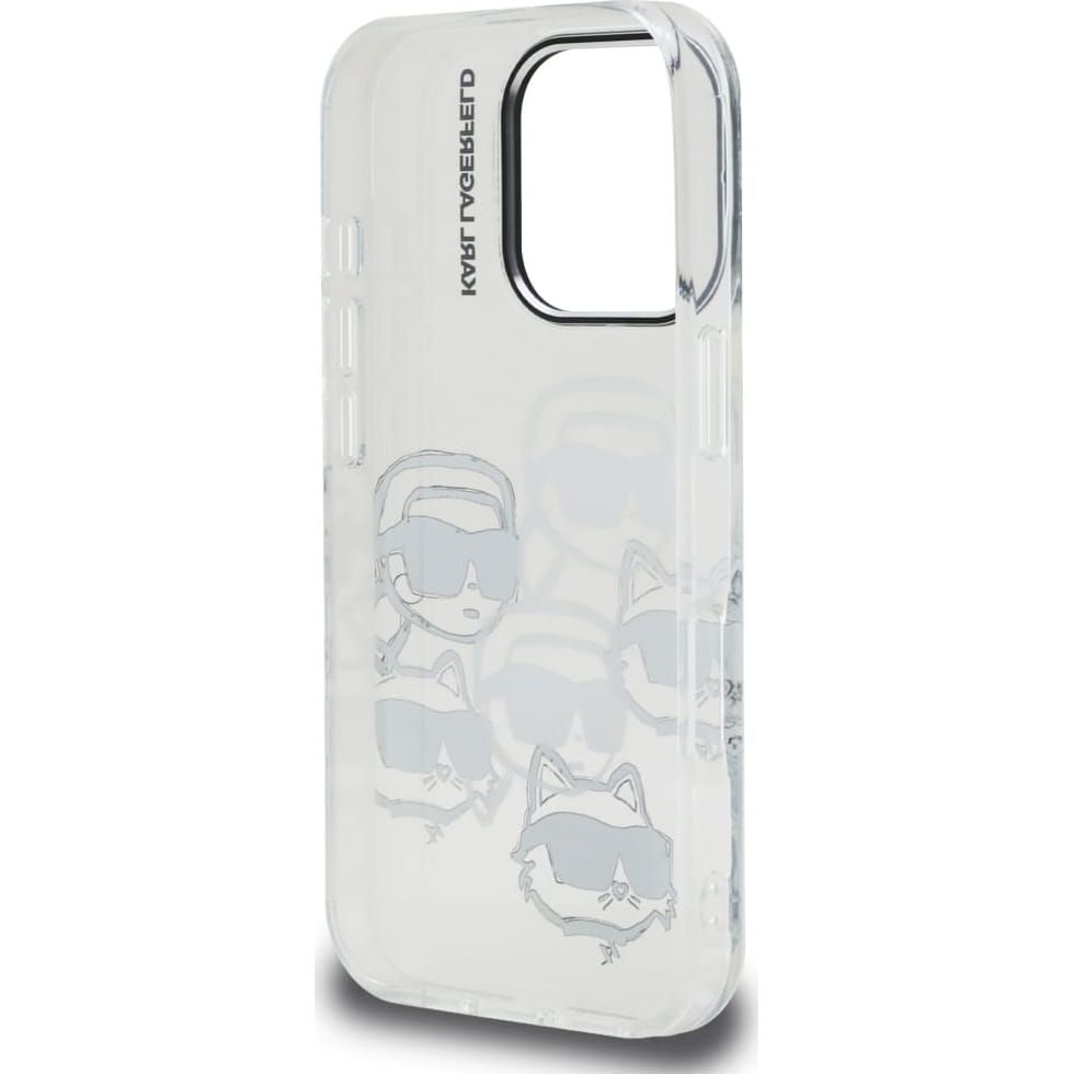 KARL LAGERFELD case for IPHONE 16 PRO MAX KLHCP16XHMCHKCT (IML Multi K&C Head Pattern)