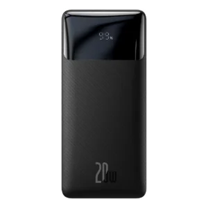 Baseus Bipow Fast Charging Power Bank 10000mAh 20W Black (Overseas Edition) + USB-A - Micro USB 0.25m Black Cable (PPBD050301)eng