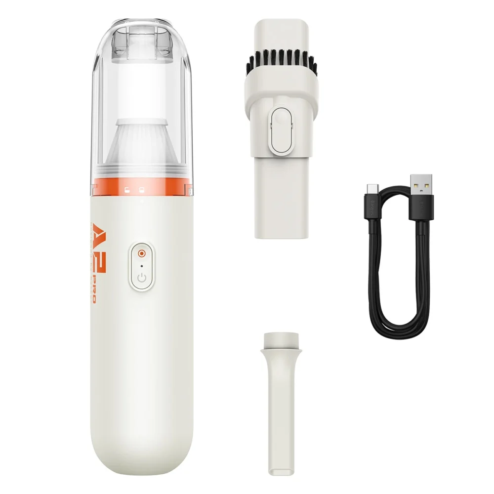 Car vacuum cleaner 6000Pa 80W Baseus A2Pro - whiteeng