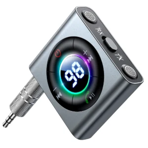 Joyroom JR-CB2 Bluetooth AUX transmitter for car, TV - grayeng