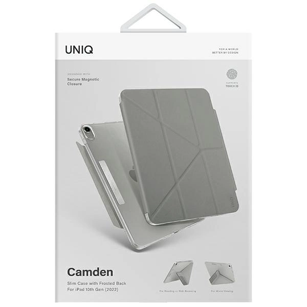 Uniq Camden case for iPad 10 gen (2022) - grayeng