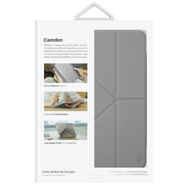 Uniq Camden case for iPad 10 gen (2022) - grayeng