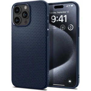 Spigen Liquid Air Case for iPhone 15 Pro - Blueeng