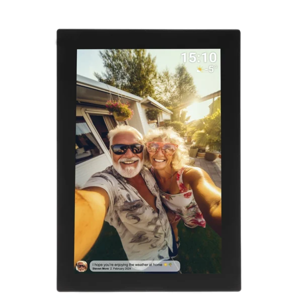 Denver Frameo PFF-1037B 10.1" Digital Frame - Blackeng