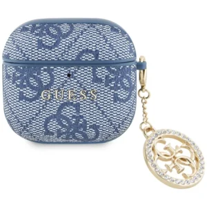 Guess 4G Strass Charm Case for AirPods 4 - Blueeng