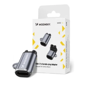 Wozinsky WAYGS1 USB-C Adapter for Garmin Smartwatch - Grayeng