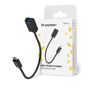 Wozinsky WOTGY1S USB-C 3.0 (male) - USB-A 3.0 (female) OTG Adapter - Blackeng