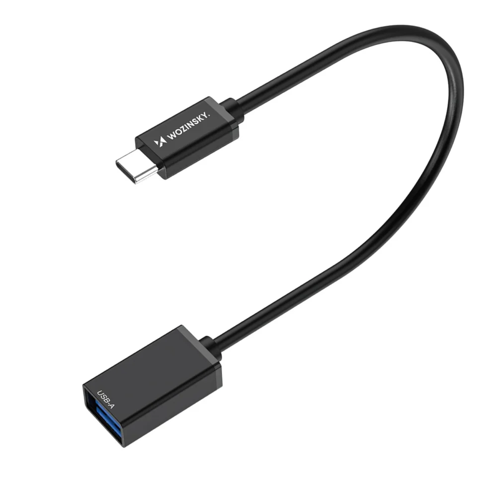 Wozinsky WOTGY1S USB-C 3.0 (male) - USB-A 3.0 (female) OTG Adapter - Blackeng