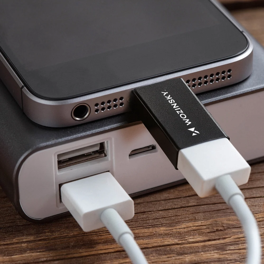 Wozinsky W10GY1S USB-C - USB-A 3.2 10Gb/s Adapter - Blackeng