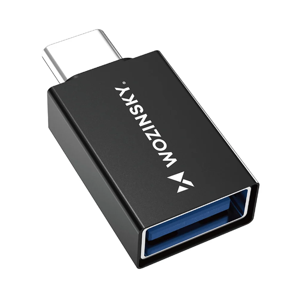 Wozinsky W10GY1S USB-C - USB-A 3.2 10Gb/s Adapter - Blackeng