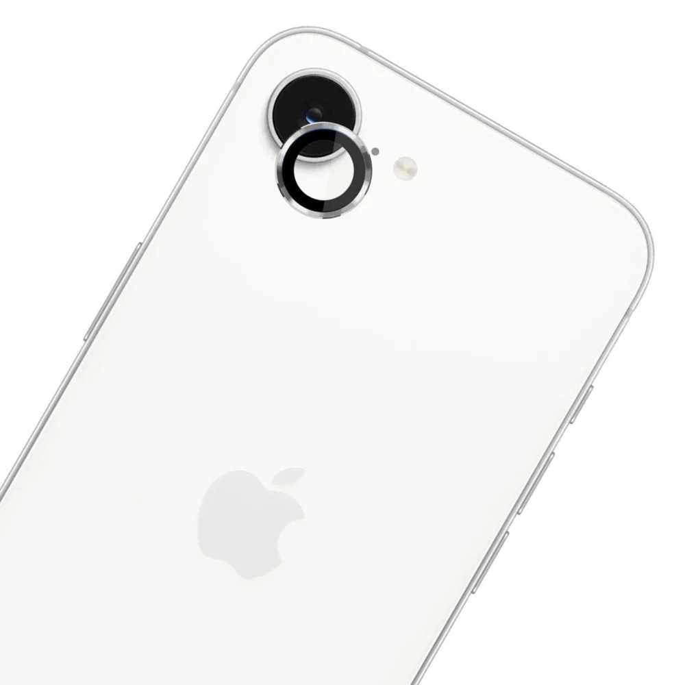 Tempered Glass for Camera Lens 3mk Lens Protection Pro Silver for Apple iPhone 16eeng