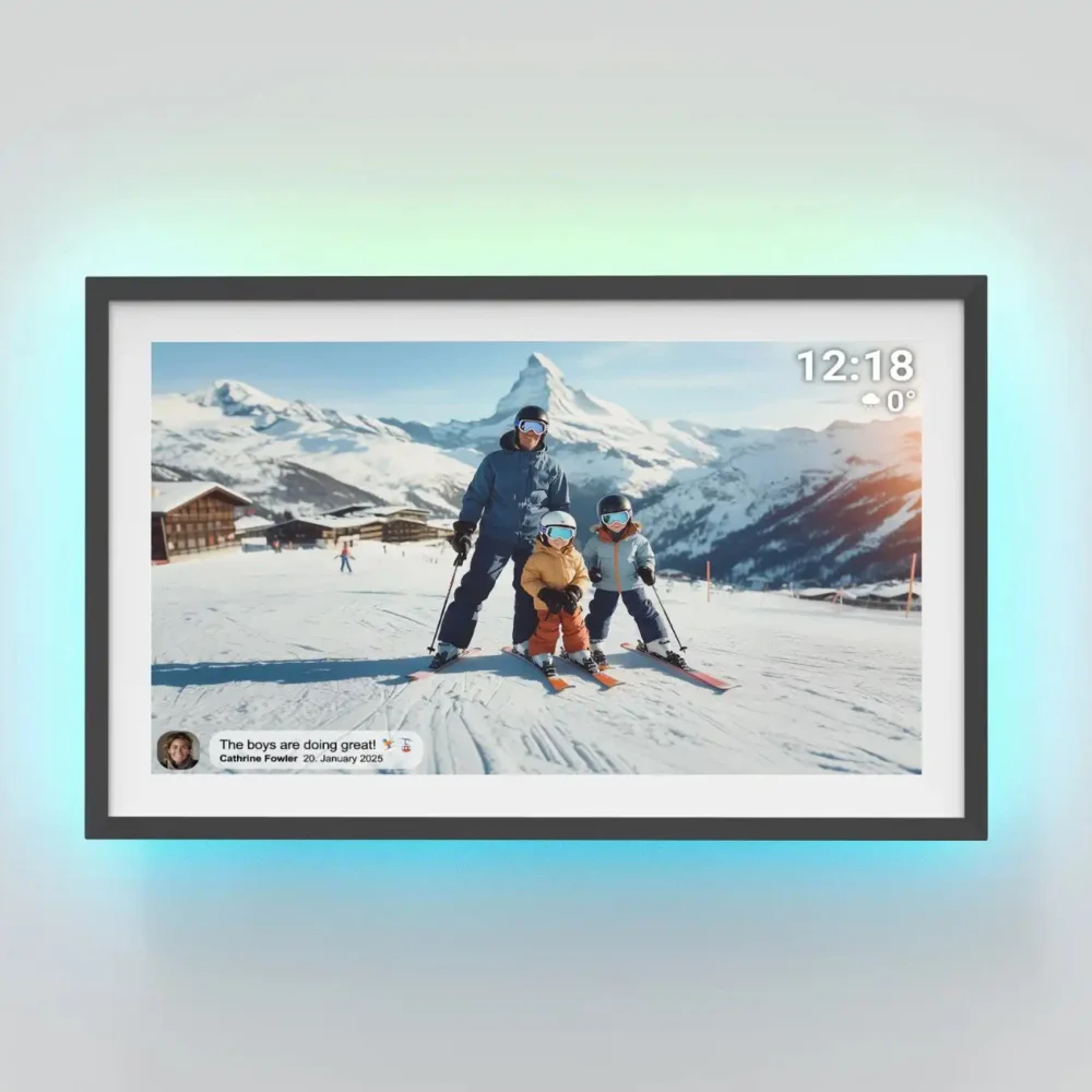 Denver Frameo PFF-1081 10.1" Digital Frame - Blackeng