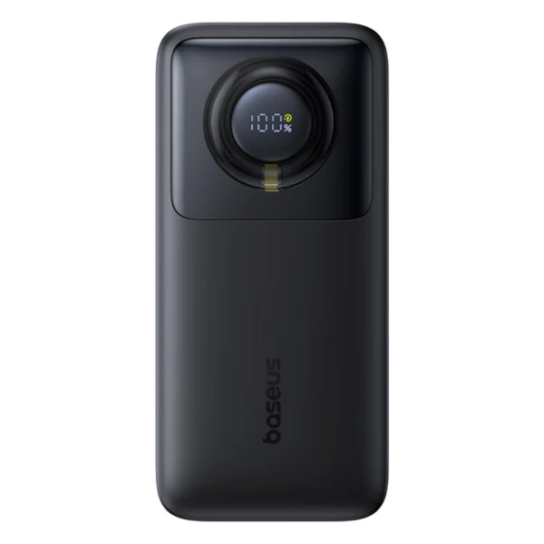 Baseus Free2Pull 20000mAh 65W Power Bank with Retractable USB-C Cable - Blackeng
