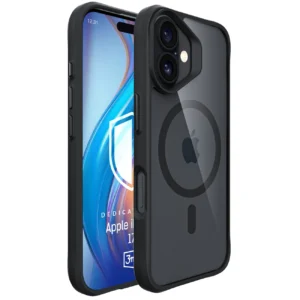 3mk Satin Armor MagCase for iPhone 17 - Blackeng