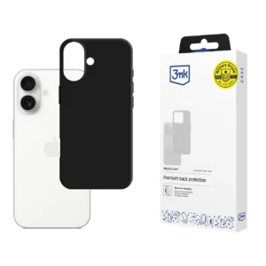 3mk Silicone Case for iPhone 17 - Blackeng