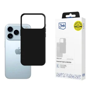 3mk Silicone Case for iPhone 17 Pro Max - Blackeng