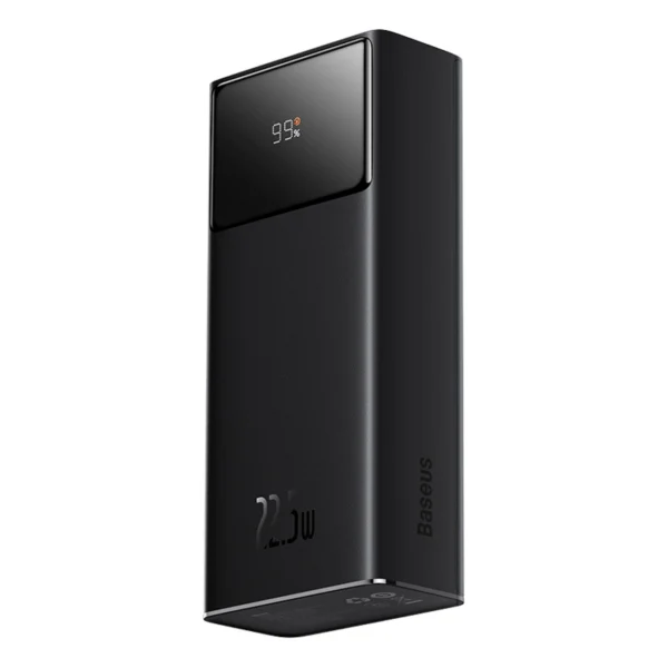 Baseus EnerFill FP41 30000mAh 22.5W Power Bank with Baseus Simple USB-A - USB-C 3A 30cm Cable - Blackeng