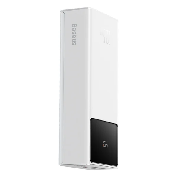 Baseus EnerFill FP41 30000mAh 22.5W Powerbank with Baseus Simple USB-A - USB-C 3A 30cm Cable - Whiteeng