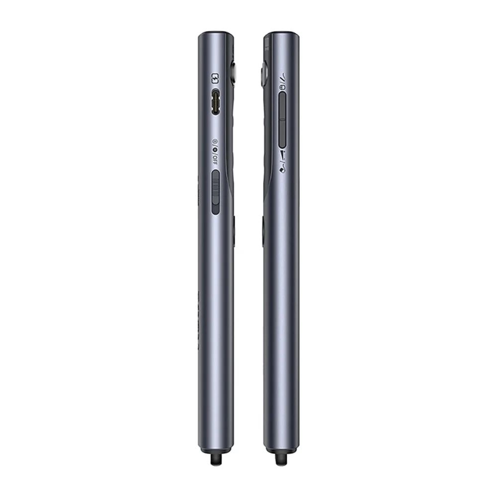 Baseus Orange Dot Laser Pointer with AI and Automatic Translation - Gray (with battery)eng