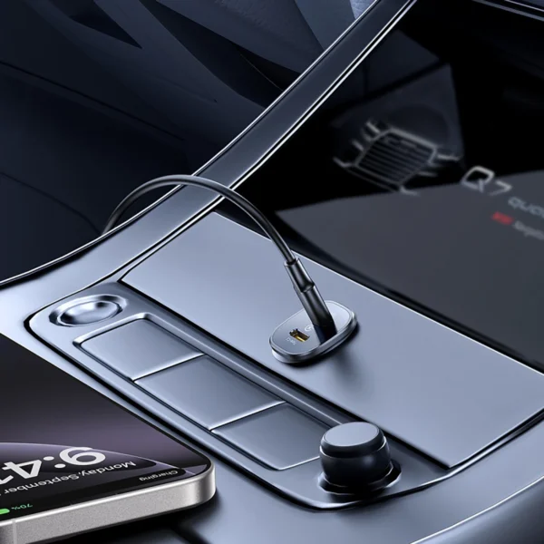 Baseus GoTrip 2 x USB-C 30W Car Charger - Blackeng