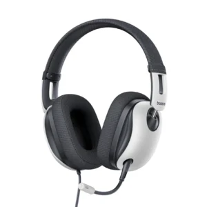 Baseus GoPlay 1 Max Gaming Wired Over-Ear Gaming Headphones - White and Blackeng