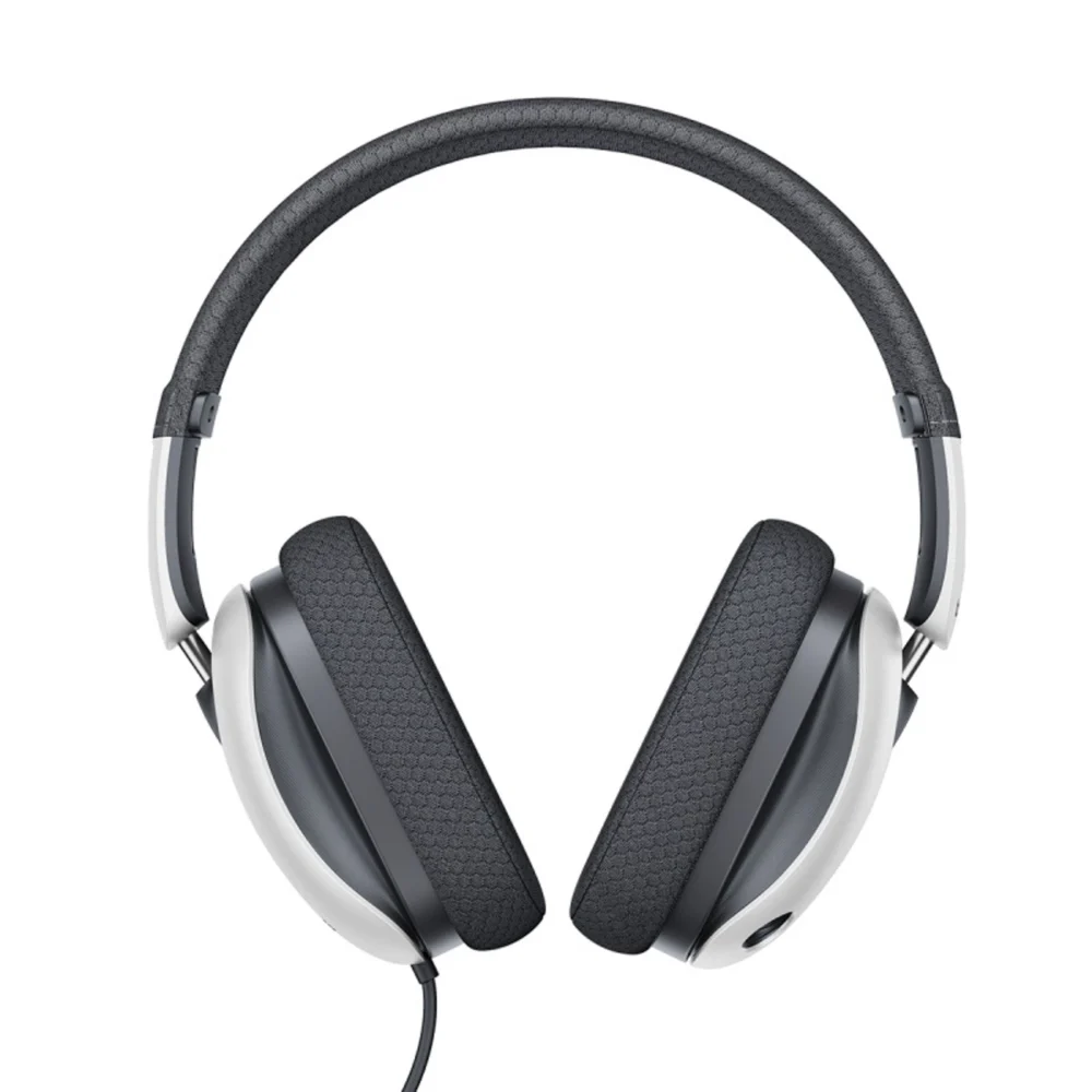 Baseus GoPlay 1 Max Gaming Wired Over-Ear Gaming Headphones - White and Blackeng