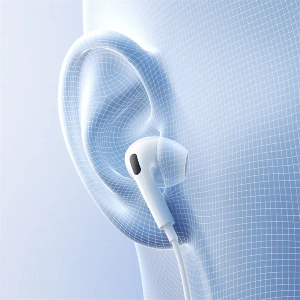 Baseus Encok CZ19 USB-C Wired In-Ear Headphones - Whiteeng