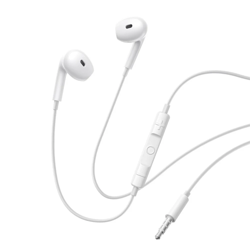 Baseus Encok HZ19 Wired In-Ear Headphones with Mini Jack - Whiteeng