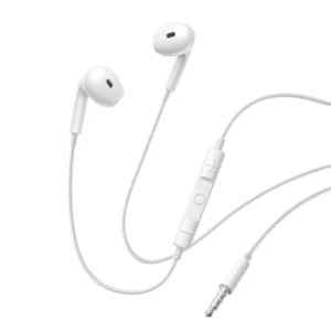Baseus Encok HZ19 Wired In-Ear Headphones with Mini Jack - Whiteeng