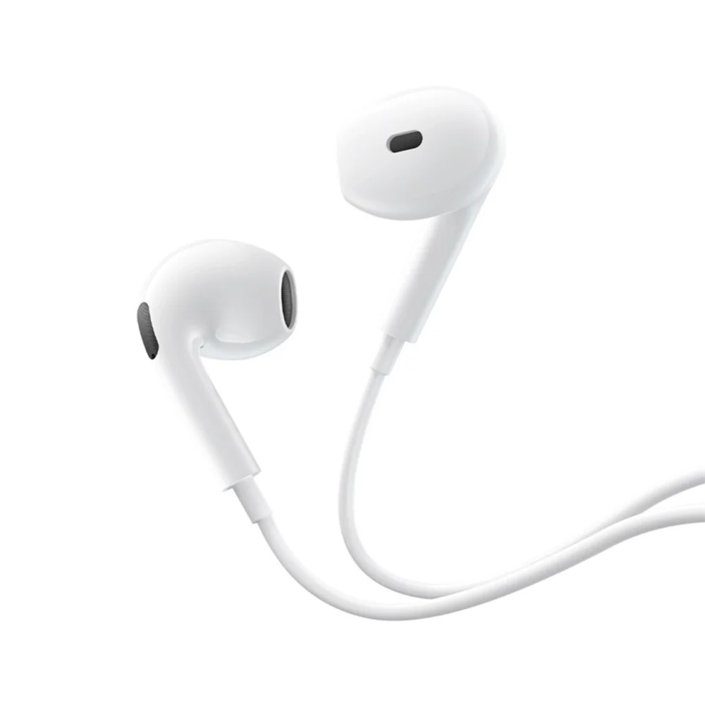 Baseus Encok HZ19 Wired In-Ear Headphones with Mini Jack - Whiteeng