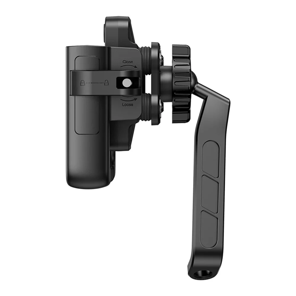 Baseus GoTrip Motorcycle Phone Holder for Mirror, with Shock Absorption - Blackeng