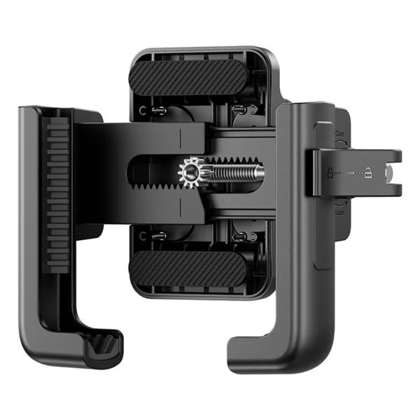 Baseus GoTrip Motorcycle Phone Holder for Mirror, with Shock Absorption - Blackeng