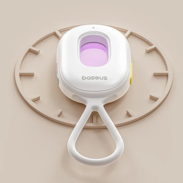 Baseus Heyo Series II Hidden Camera Detector with Alarm and Mini Flashlight + Baseus Simple USB-A - USB-C Cable - Whiteeng