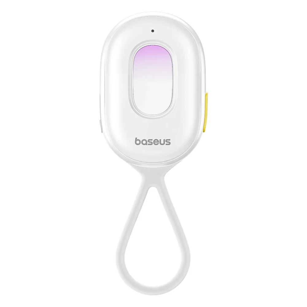 Baseus Heyo Series II Hidden Camera Detector with Alarm and Mini Flashlight + Baseus Simple USB-A - USB-C Cable - Whiteeng